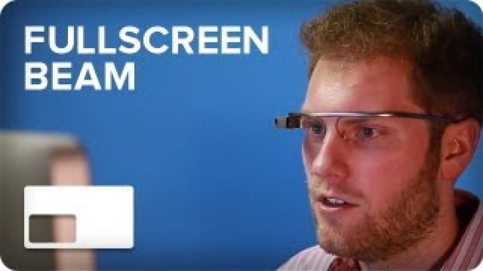 Google Glass, video in tempo reale con Beam