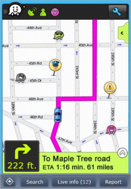 Waze, il navigatore "social"