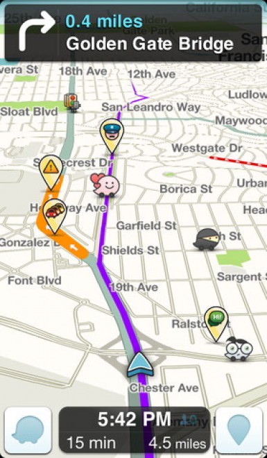 Waze, il navigatore "social"