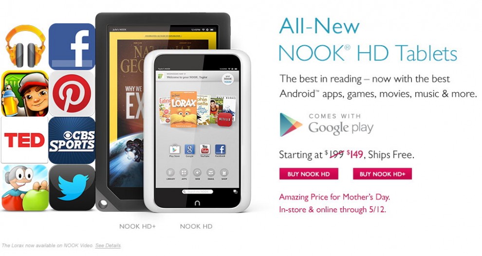 Microsoft vuole comprare Nook