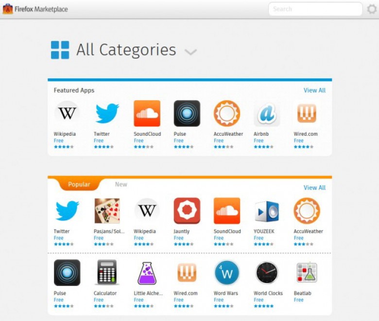 Firefox Store, arriva la nuova versione