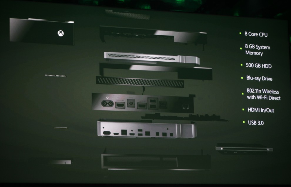 Ecco la nuova Xbox One