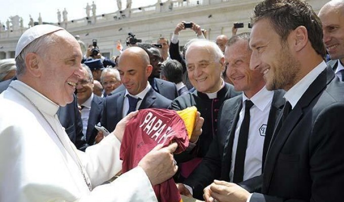 Roma e Lazio da Papa Francesco foto