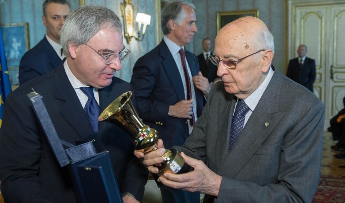 Napolitano: "Il razzismo è segno del degrado"