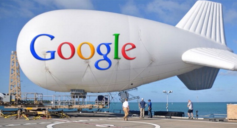 Google, dirigibili per connettere l'Africa