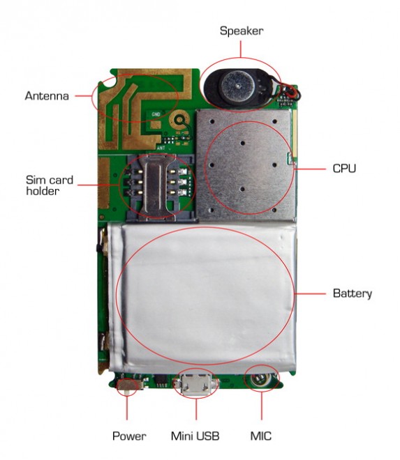 Micro-Phone, un cellulare da portafogli
