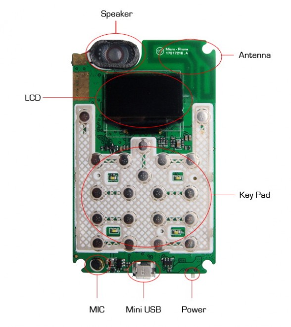 Micro-Phone, un cellulare da portafogli