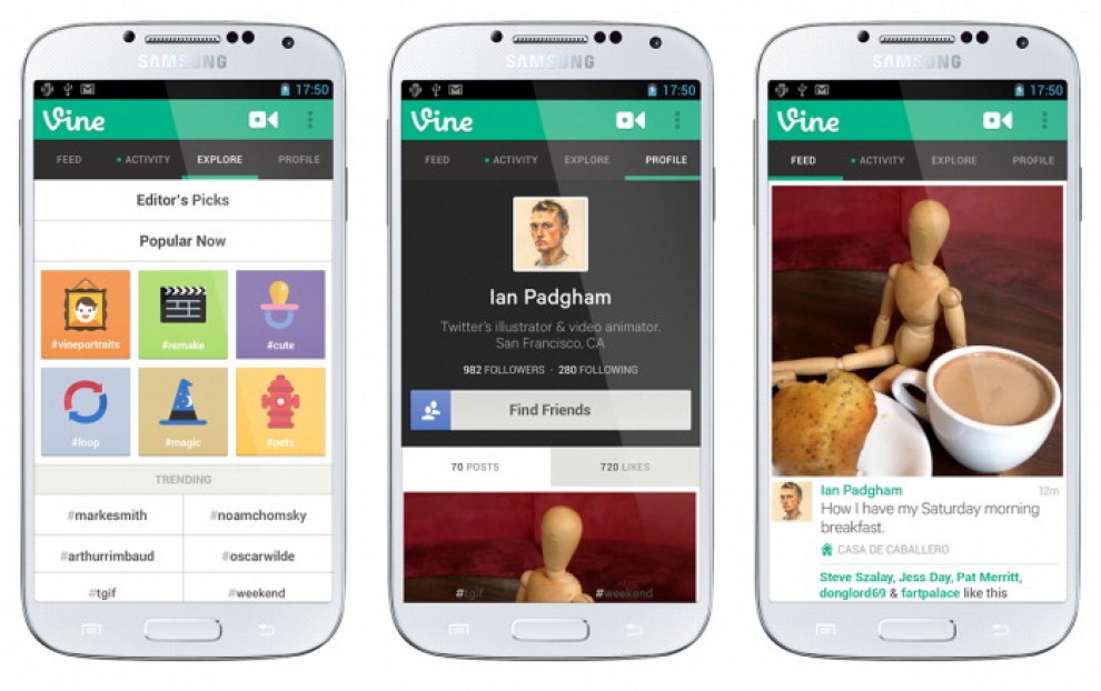 Vine, i micro-video arrivano su Android