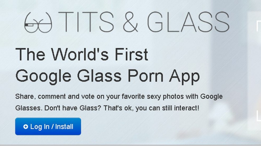 Tits &amp; Glass, niente sesso sugli occhiali Google