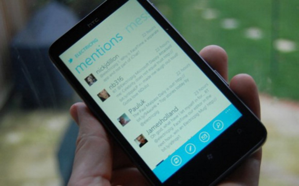 Twitter per Windows Phone, ecco i filtri