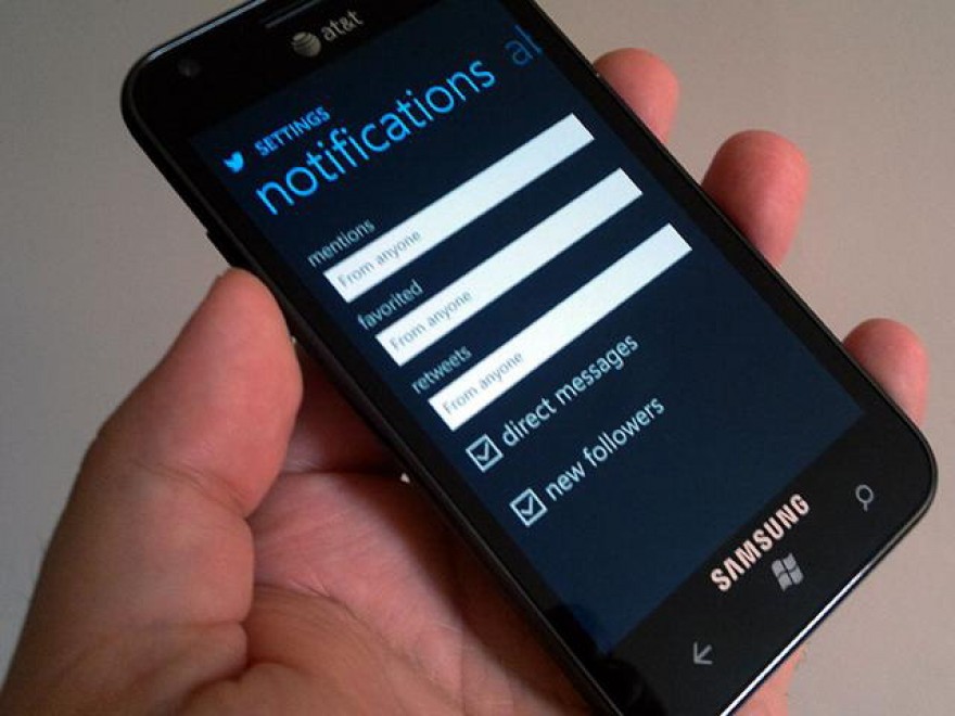 Twitter per Windows Phone, ecco i filtri