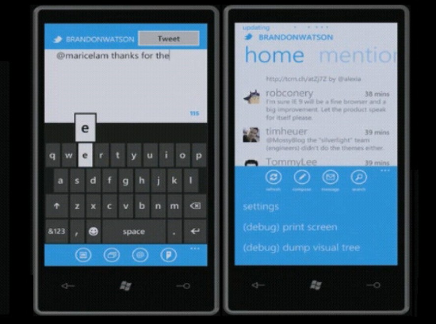Twitter per Windows Phone, ecco i filtri
