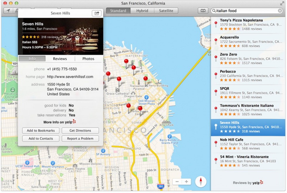 Apple, il nuovo OSX Mavericks