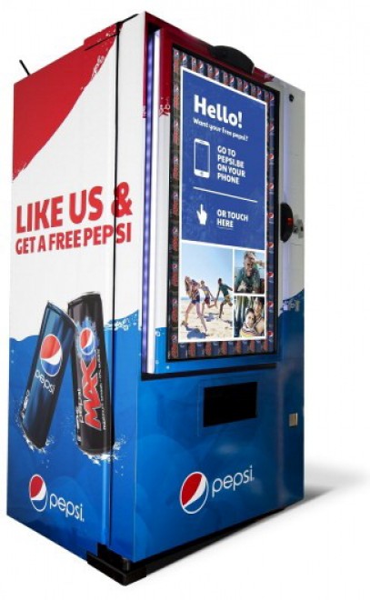 "Like Machine", con un "mi piace" bibite gratis
