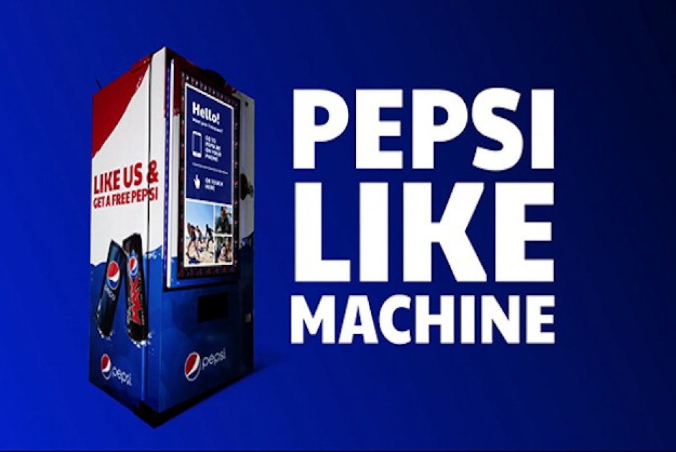 "Like Machine", con un "mi piace" bibite gratis