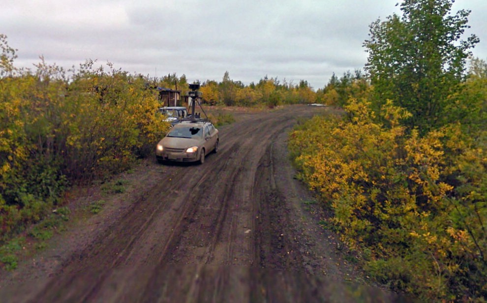 Street View, dove finisce la strada
