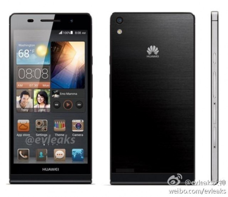 Huawei Ascend P6, sottilissimo Android