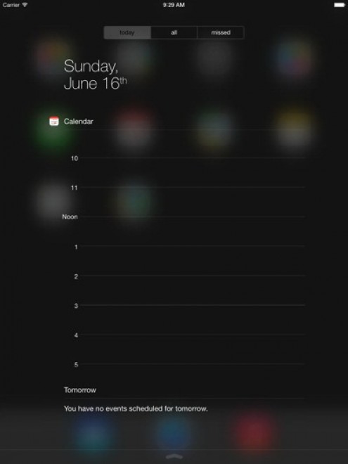 iOS7 su iPad, ecco come potrebbe essere