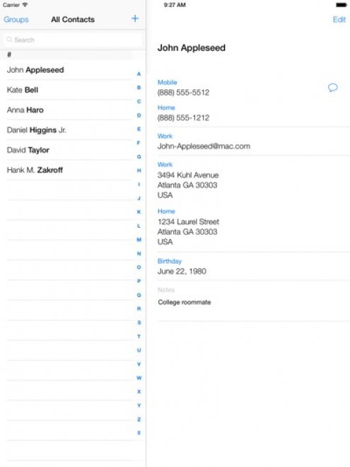 iOS7 su iPad, ecco come potrebbe essere