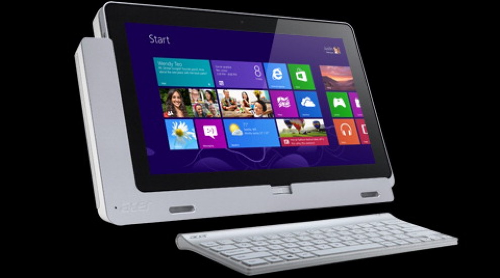 Acer Iconia W7, la prova