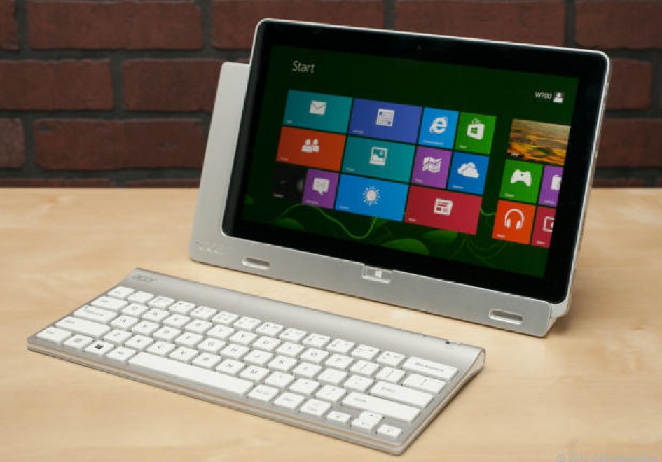 Acer Iconia W7, la prova