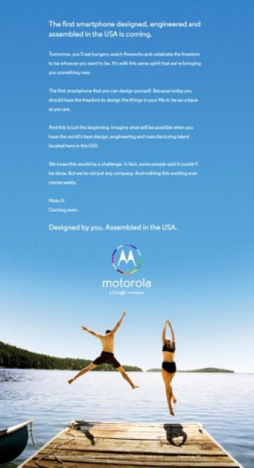 Moto X, uno smartphone customizzabile