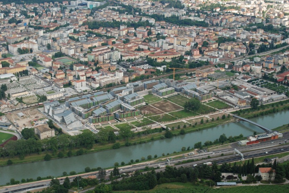 Renzo Piano, Le Albere: il nuovo quartiere green di Trento