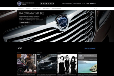 Boom di visite per il nuovo portale Lancia