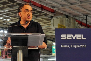 Marchionne in visita allo Stabilimento Sevel di Val di Sangro  &nbsp;