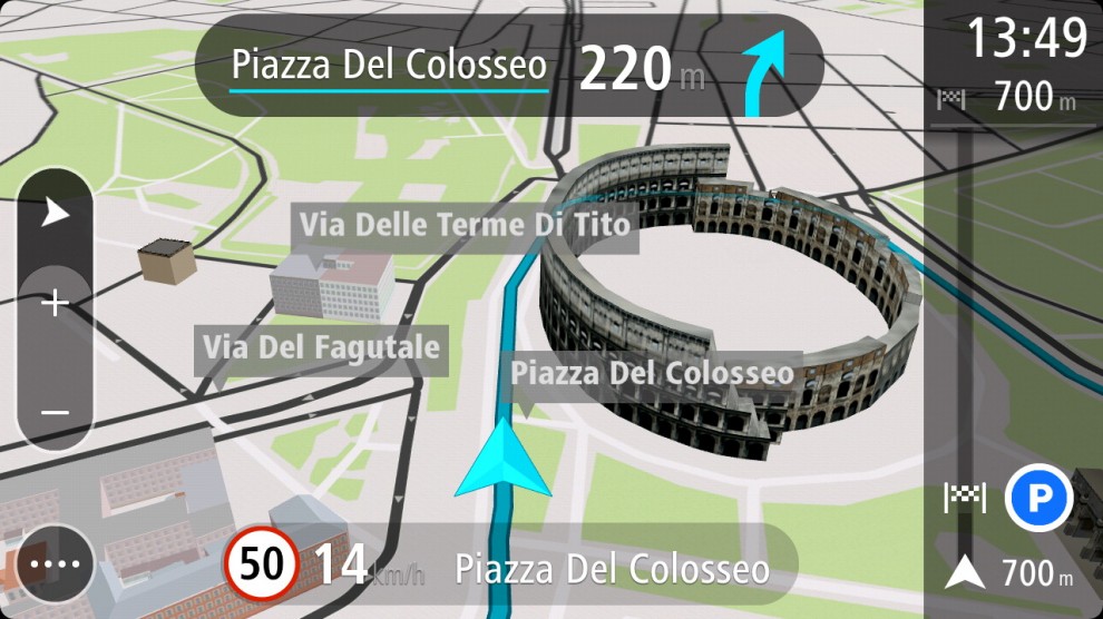 TomTom tutto nuovo, touchscreen e 3D