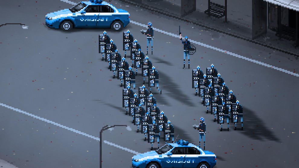 "Riot", la rivolta sociale &egrave; simulata