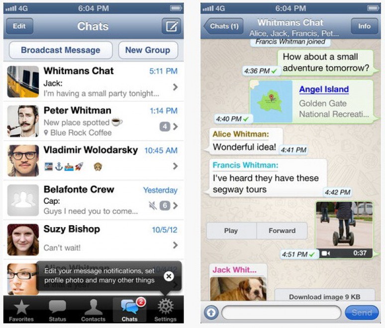 WhatsApp ora parla: arrivano i "messaggini" vocali