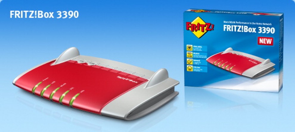 Fritz!Box 3390, quando il router &egrave; un'astronave