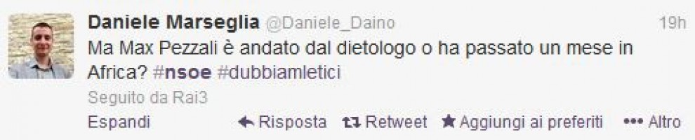 Stasera in tv c'&egrave; Twitter