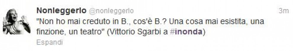 Stasera in tv c'&egrave; Twitter