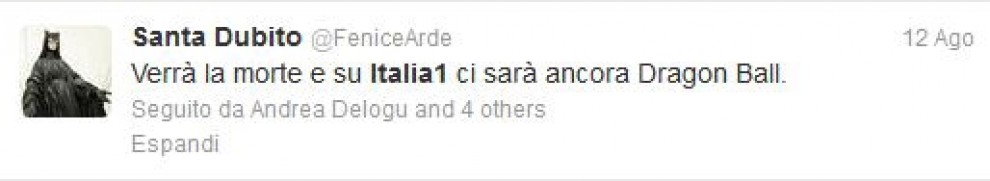 Stasera in tv c'&egrave; Twitter