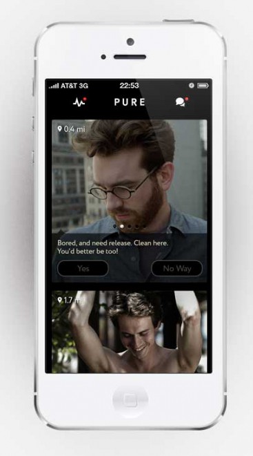 Pure, l'app anti Meetic per incontri sessuali senza sentimento