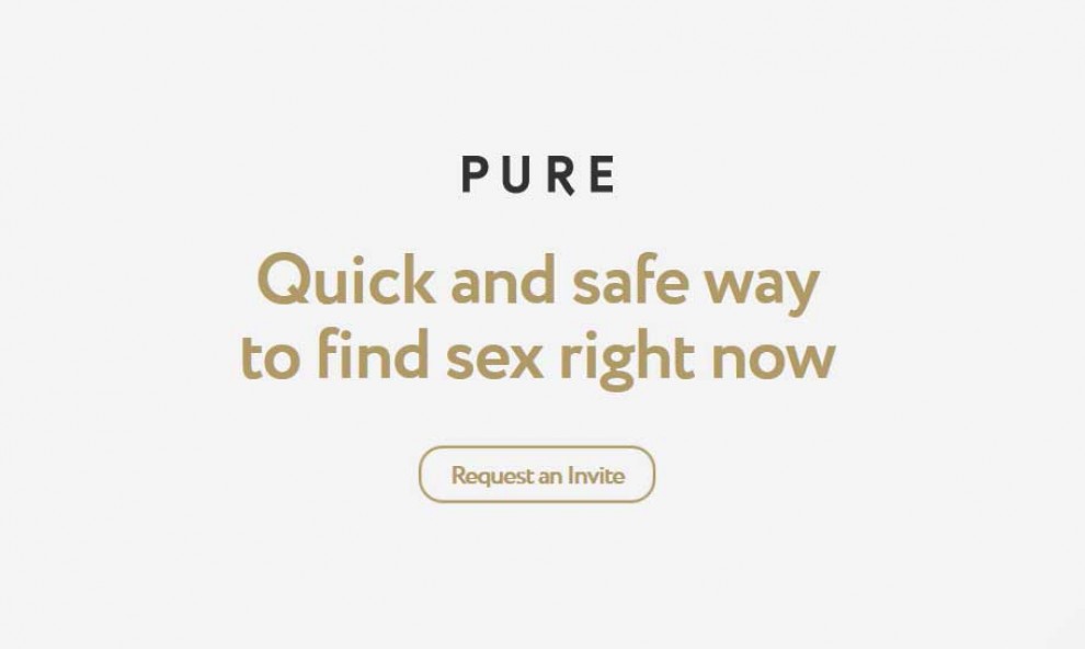 Pure, l'app anti Meetic per incontri sessuali senza sentimento