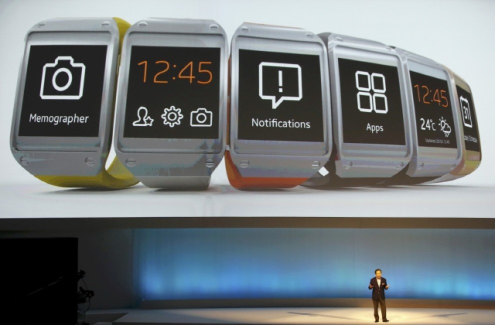Samsung da polso: ecco lo smartwatch Gear