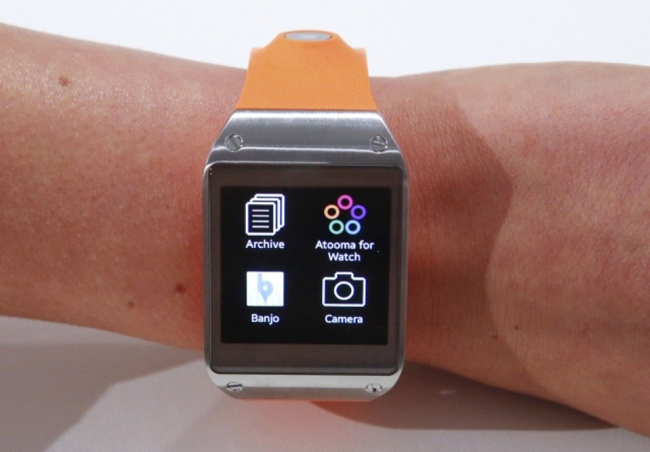 Samsung da polso: ecco lo smartwatch Gear