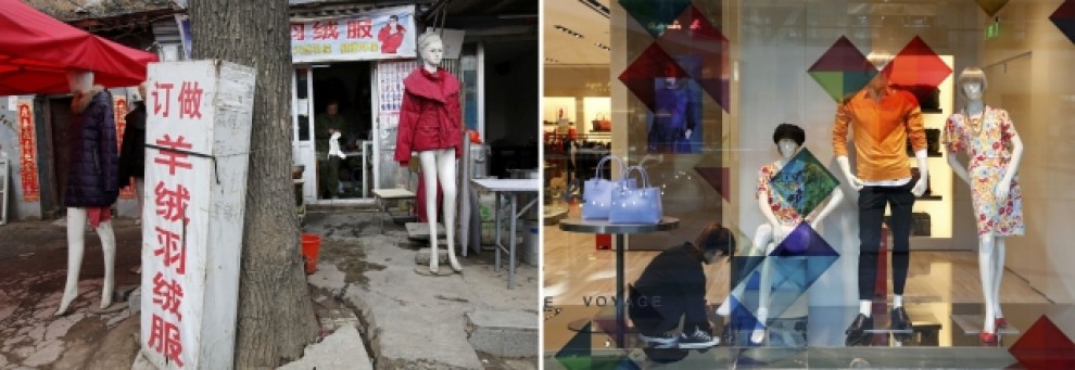 La Cina tra ricchi e poveri: il fotoconfronto