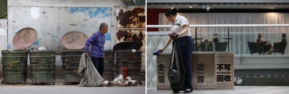 La Cina tra ricchi e poveri: il fotoconfronto