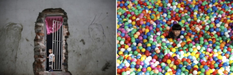 La Cina tra ricchi e poveri: il fotoconfronto