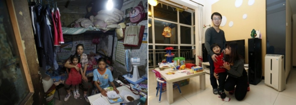 La Cina tra ricchi e poveri: il fotoconfronto