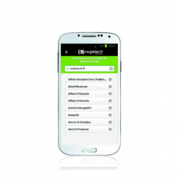 Register.it, una PEC anche su mobile