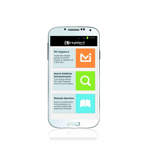 Register.it, una PEC anche su mobile