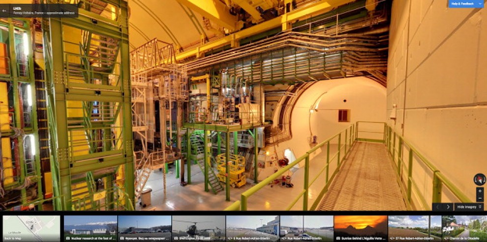 Il Cern apre le porte a Google Street View