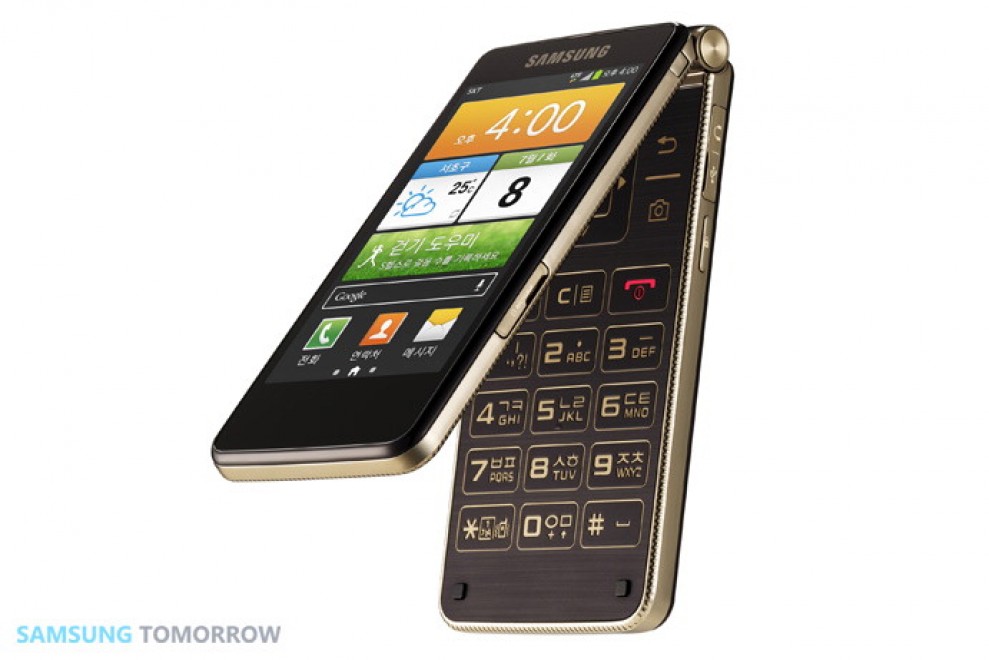Samsung, "Facciamo cellulari dorati da sempre"