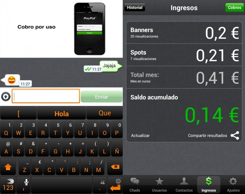 Chad2Win, guadagnare con i messaggi