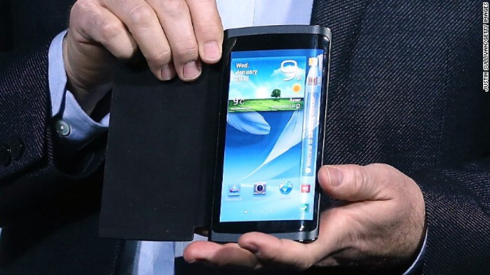 Samsung e Lg, pronti i display flessibili